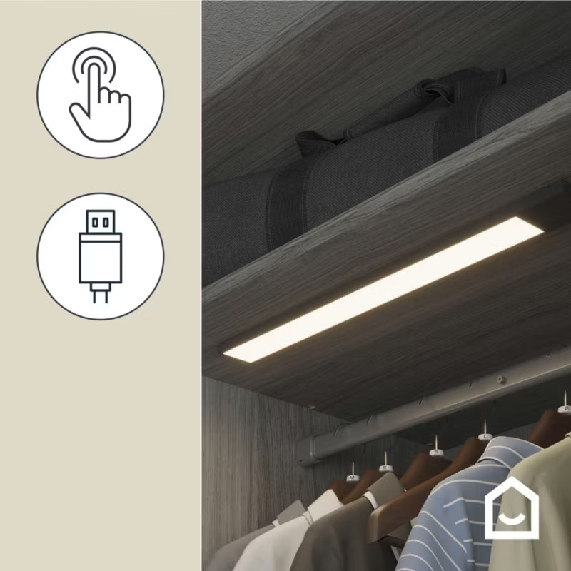 LED Underskabsbelysning Gamboa 50 cm Sort