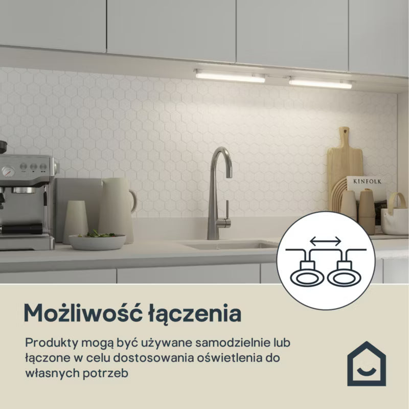 LED Underskabsbelysning Periera 31 cm 450 lm Hvid