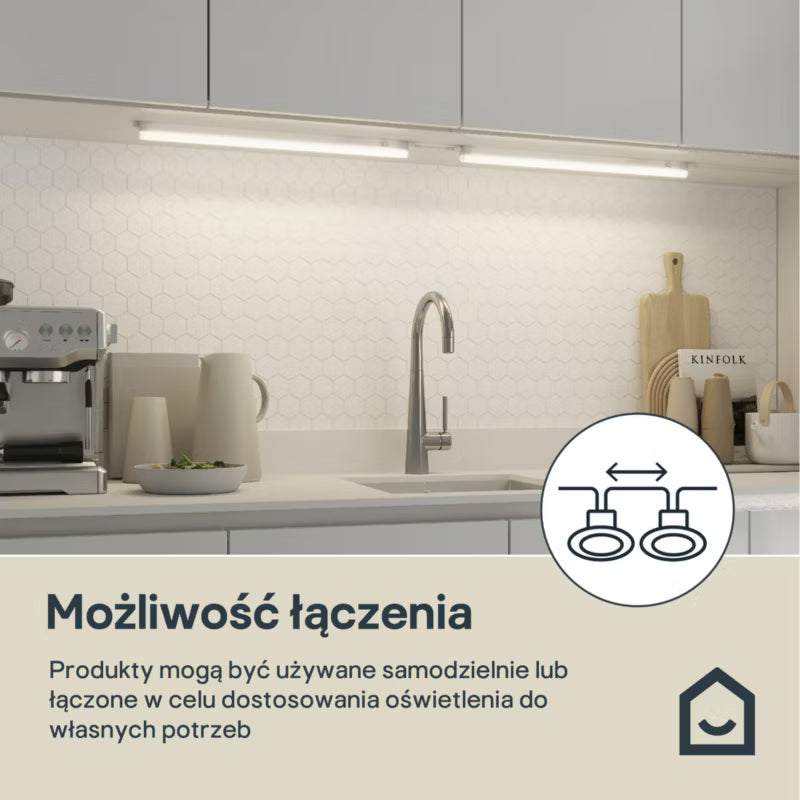 LED Underskabsbelysning Periera 56 cm 900 lm Hvid