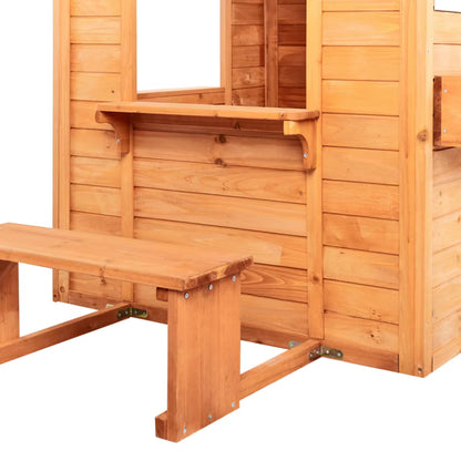 Legehus Ampeliko 212x120x142 cm Gran Brun