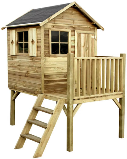 Legehus Billy 161x179x221 cm Natur Træ
