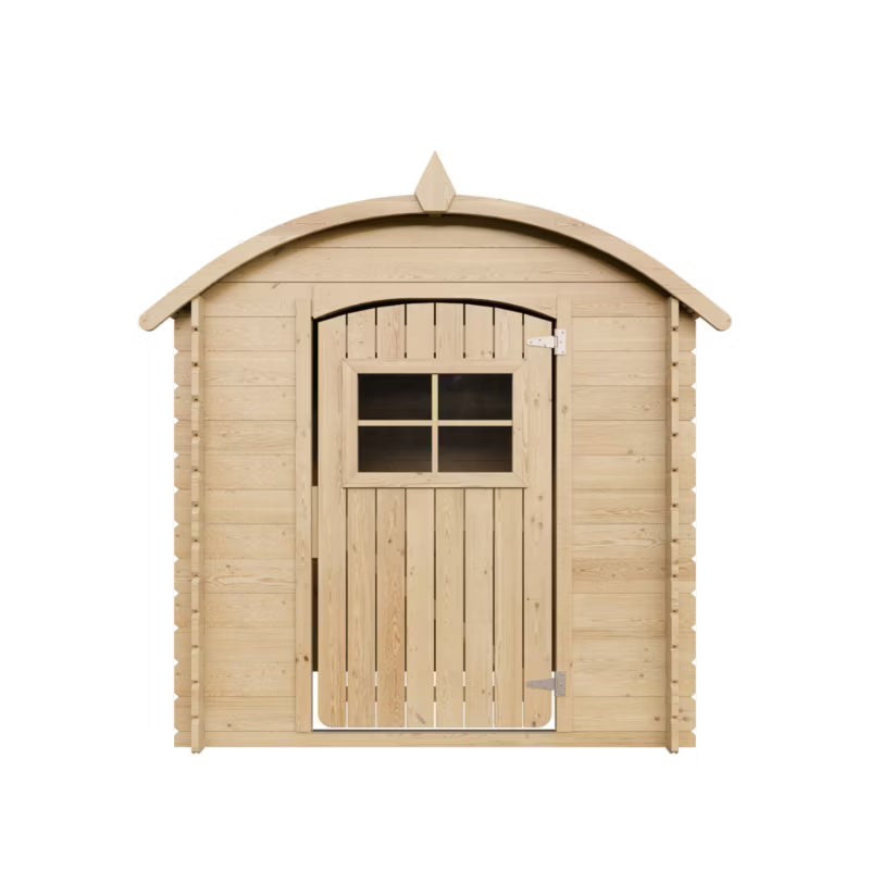Legehus i Træ M505-1 1,1 m² Natur