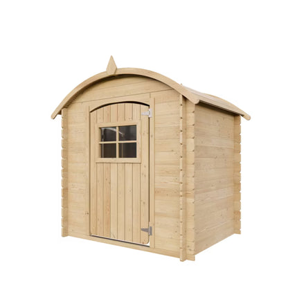 Legehus i Træ M505-1 1,1 m² Natur