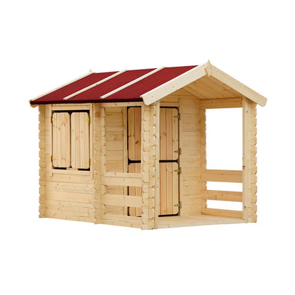 Legehus i Træ M501 1,1 m² Natur | 5060827950556