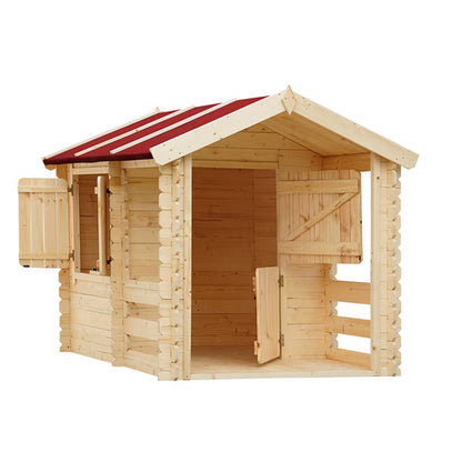 Legehus i Træ M501 1,1 m² Natur | 5060827950556