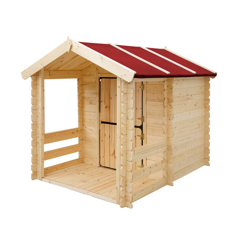 Legehus i Træ M501 1,1 m² Natur | 5060827950556