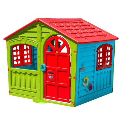 Legehus XXL 140x111x115 cm Flerfarvet