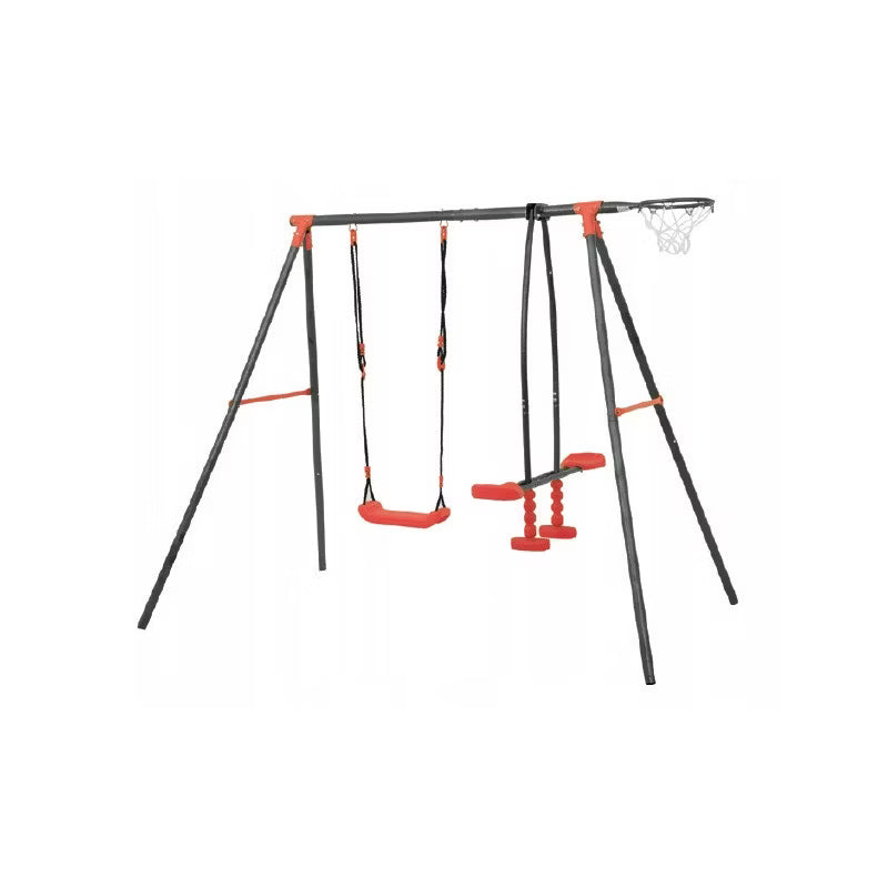 Legeplads Aleks 216x140x195 cm Rød