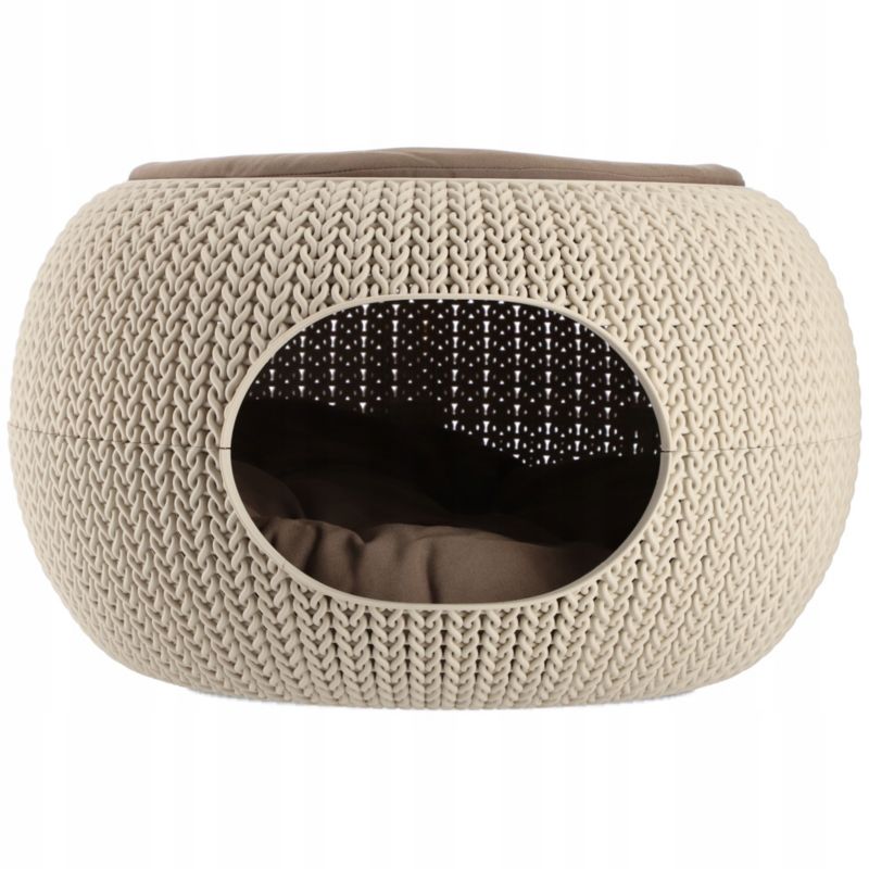 Curver Pet Life kæledyrsseng 33 x 55 cm, creme