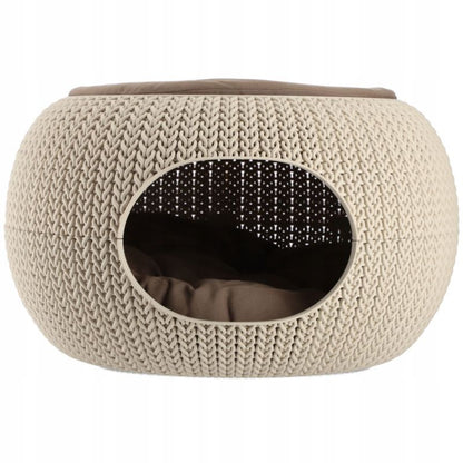 Curver Pet Life kæledyrsseng 33 x 55 cm, creme