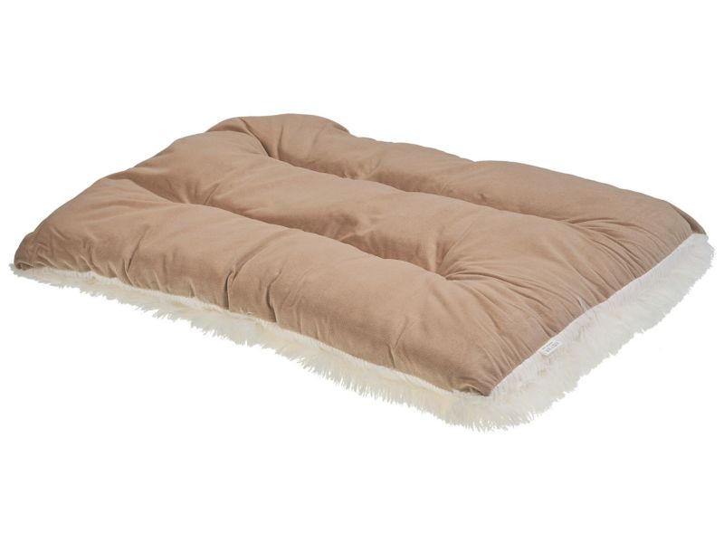 Ergani velour hundeseng beige 1 stk.