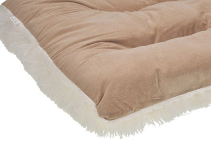 Ergani velour hundeseng beige 1 stk.