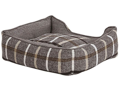 Hozat bomuld hundeseng brun 1 stk.