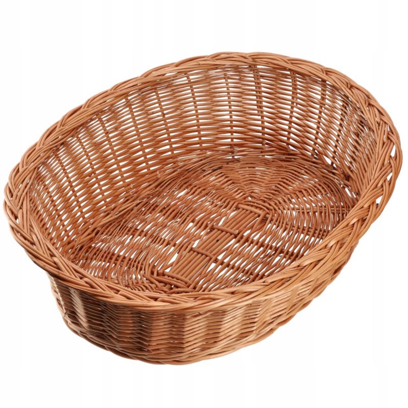 KADAX hundekurv i flet 80 cm stor L brun 1 stk.