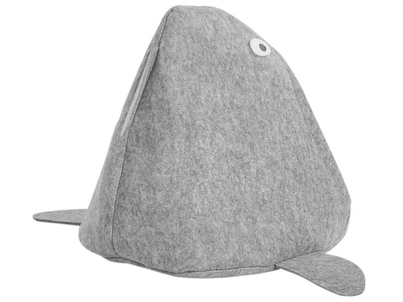 Piranha filtleje i lysgrå, 1 stk.