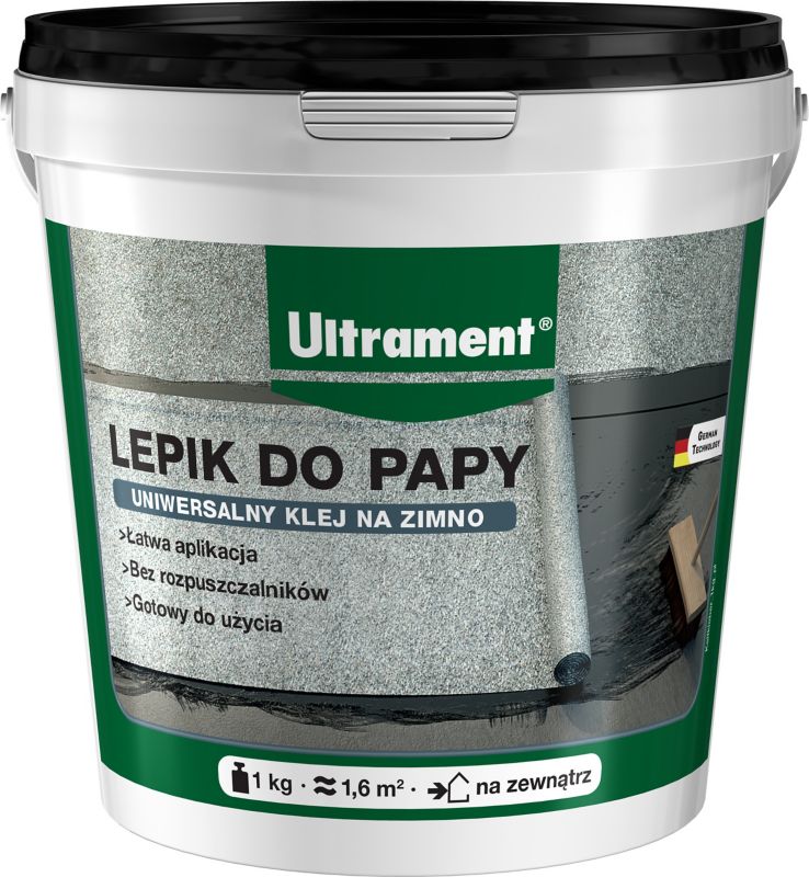 Ultrament lepik til tagpap 1 kg