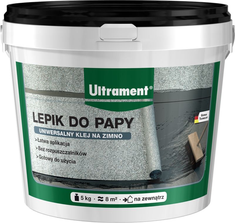 Ultrament lepik til tagpap 5 kg
