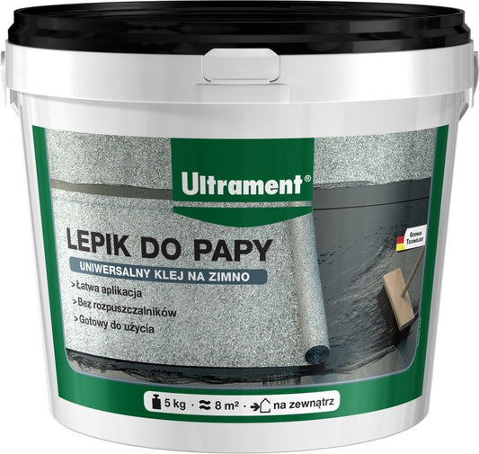 Ultrament lepik til tagpap 5 kg
