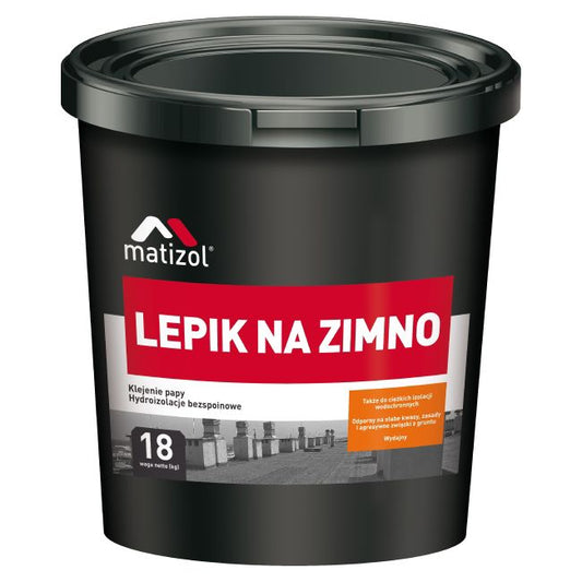 Matizol koldt tagpapklæber 18 kg