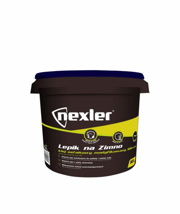 Koldklæber SBS Bitumen 10 kg Sort
