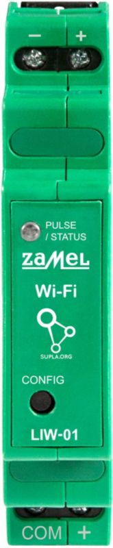 Zamel WiFi impuls-tæller LIW-01