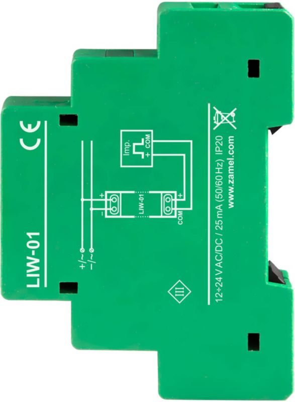 Zamel WiFi impuls-tæller LIW-01
