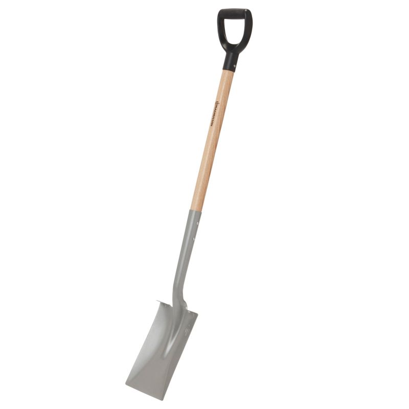 Lige Spadestik 120 cm Stål