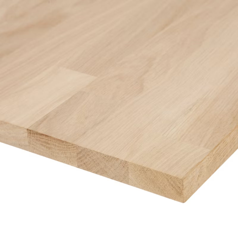 Limtræsplade Eg 18x200x2000 mm Natur
