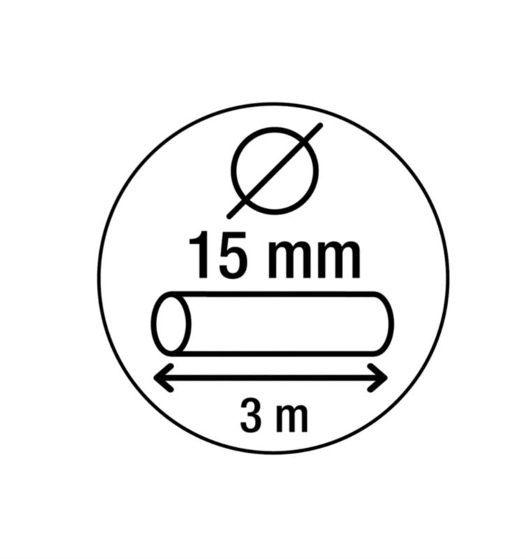 Smith & Locke sikringskabel 15 x 3000 mm