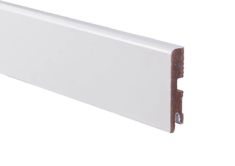 Liste Foge LB1 200 cm Hvid Halvmat