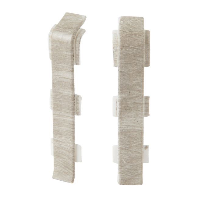 Listveforbinder 75 mm Decor 645 Grå 2 stk.