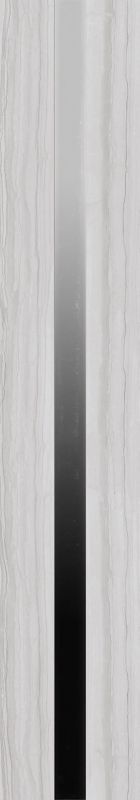 Listwa Dekoracyjna Arleta 40 x 7 cm Hvid Sort Blank