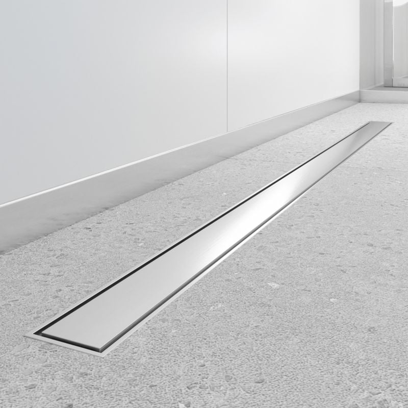 Brodzikowa Listwa Czołowa Fluxio 130 cm Chrom