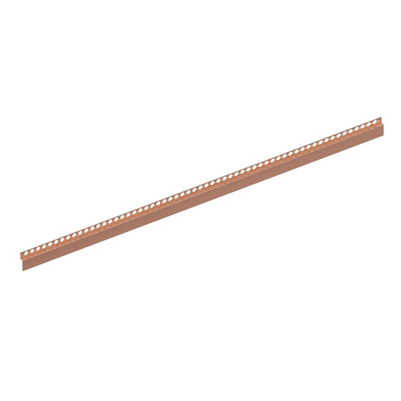 Listwa czołowa prysznicowa 130 cm miedziana | 5905504235239