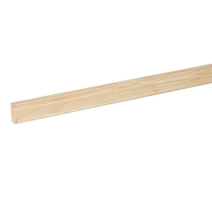 Dekorativ list uden knaster 15 x 29 x 2400 mm fyrretræ