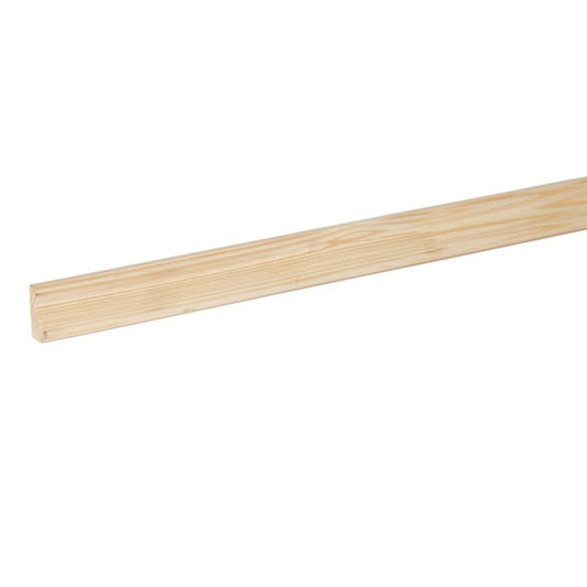 Dekorativ list uden knaster 15 x 29 x 2400 mm fyrretræ