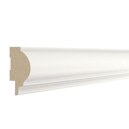 Elegant LED-list 40 x 22 x 2750 mm til maling