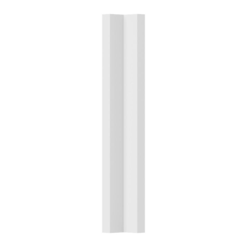 GoodHome Innovo liste 4,8 x 34 cm mat hvid