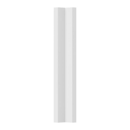 GoodHome Innovo liste 4,8 x 34 cm mat hvid