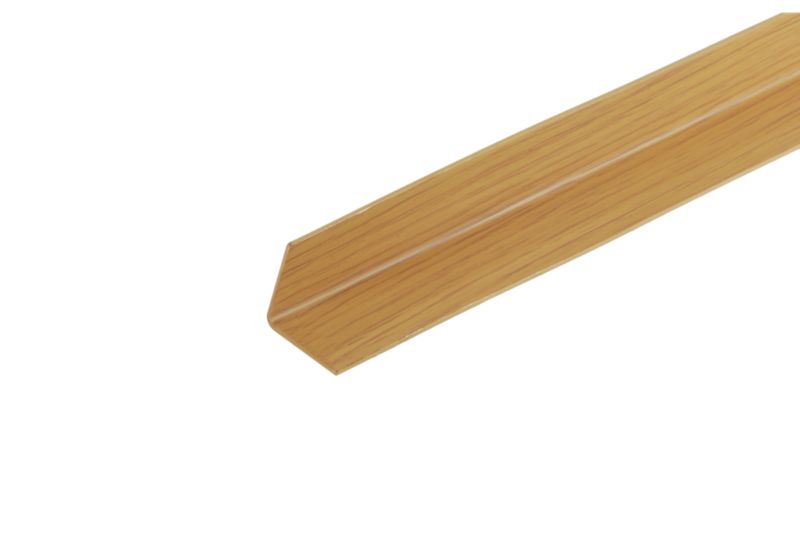 Hjørneliste 25 x 25 mm lys egetræ 2,75 m