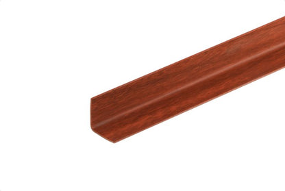 Vinkelliste 25x25 mm Græsk Valnød 2,75 m | 5906725203625