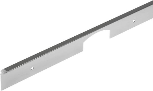 Aluminiumsramme hjørneliste til Cezar bordplader 22 mm sølv