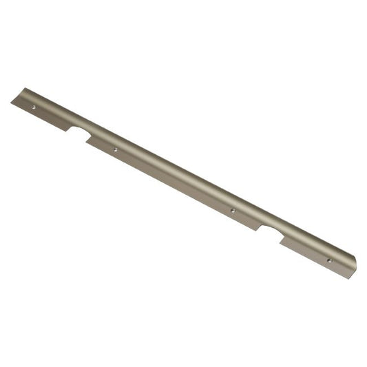 Vinkelprofil til Cezar bordplader i aluminium 28 x 625 mm olivengrøn