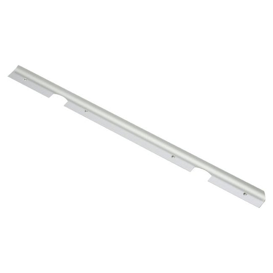 Aluminiumsramme hjørneliste til Cezar bordplader 28 x 625 mm i sølv