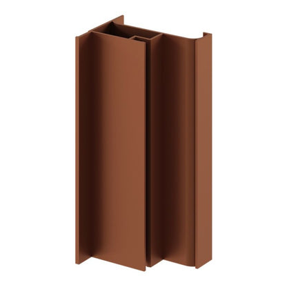 GoodHome Innovo 1-fløjet kolonneprofil i satin kobber
