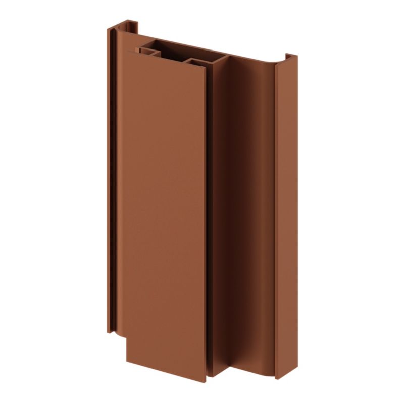 Høj 2-fløjet søjleliste GoodHome Innovo satin kobber