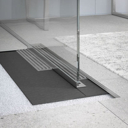 Listwa krawędziowa Fluxio 120 cm Lewa Chrom | 5905504235062