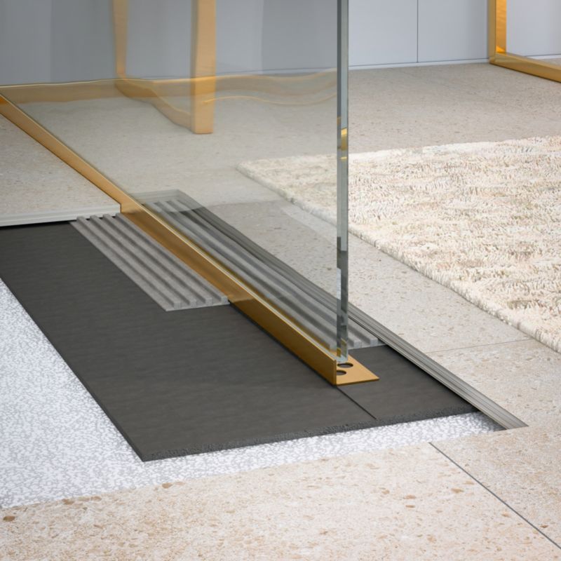 Listwa krawędziowa Fluxio 120 cm Lewa Złota | 5905504235161