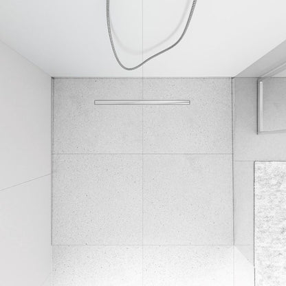 Listwa krawędziowa Fluxio 120 cm Prawa Chrom