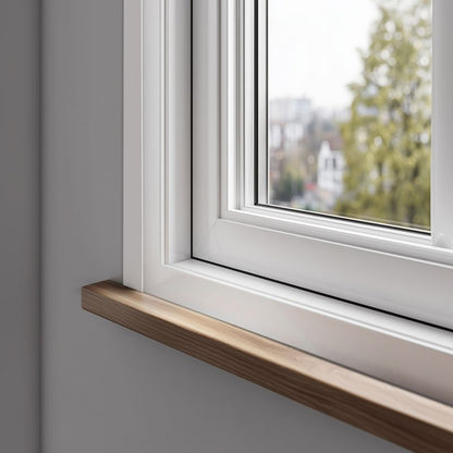 Dækliste PVC 40x40 mm 5 m Hvid Selvklæbende